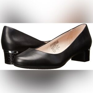 Rockport Black Suede Leather Heels - Sz 7